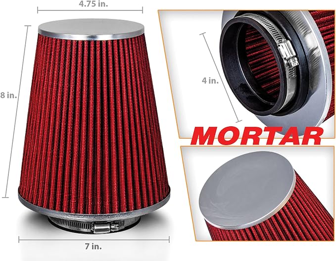 Mortar Aftermarket Auto Air Filter - Image 2
