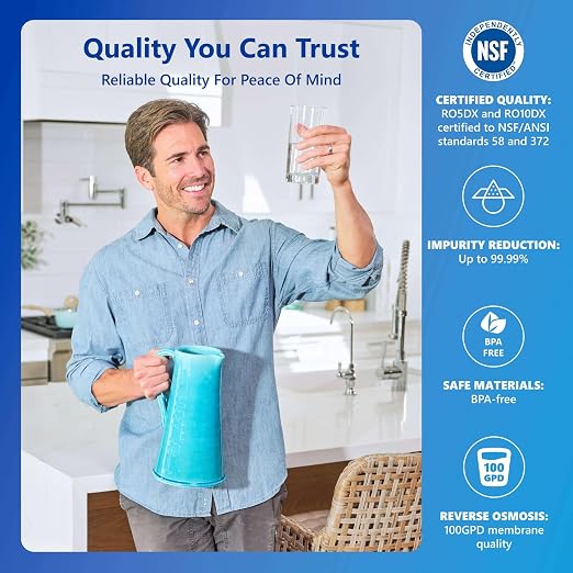 Express Water Reverse Osmosis Ultraviolet Water Filtration System – 100 GPD - Image 7