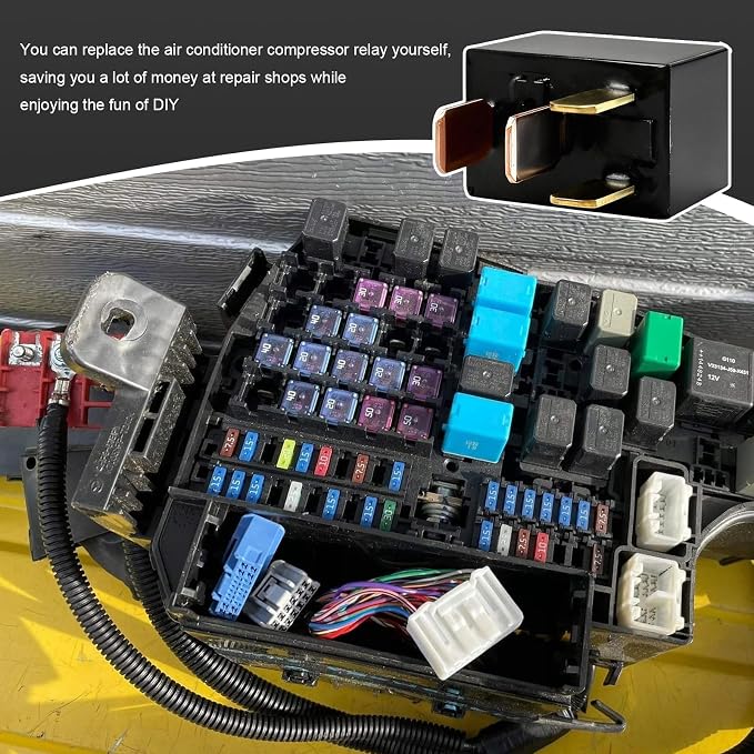 2 PCS Car AC Relay, G8HL-H71 AC & Starter Relays Assembly Replaces - Image 5