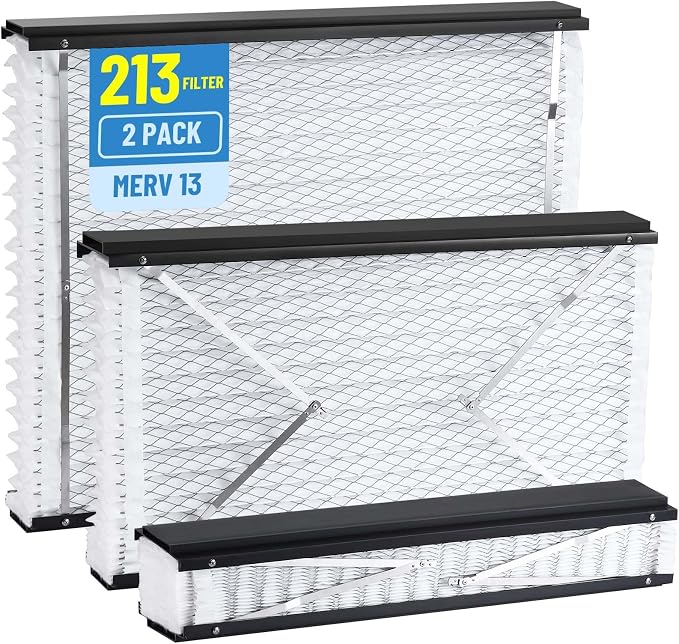 2 Pack 213 Replacement Air Filter, MERV 13 Furnace Compatible by Unknown
