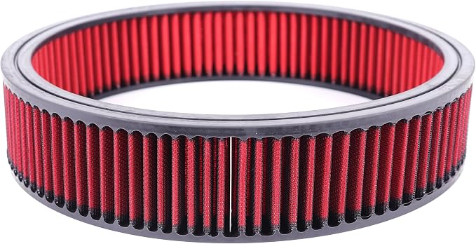 14"x3" Round Air Cleaner Filter Element High Flow Washable & Reusable Compatible - Image 2