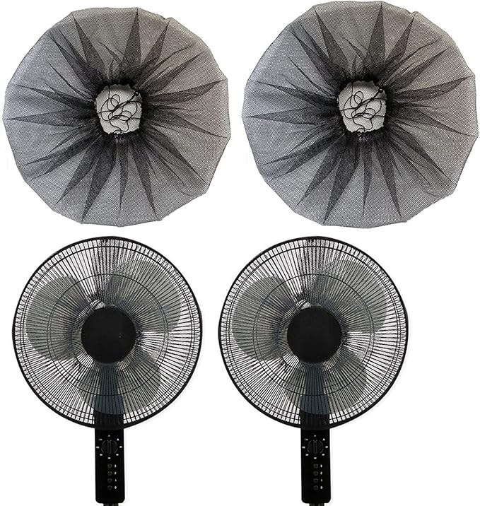 2 Pack - 18" Fan Safety Protection Cover, Kid Children Baby Finger Protect Fan by CODEAR