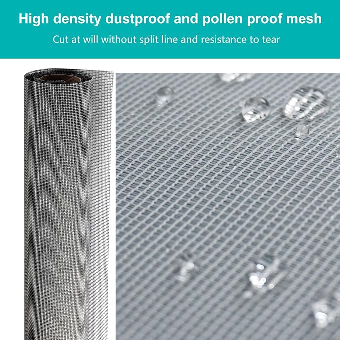 High Density dustproof and Pollen Proof net Window Screen mesh Used to Replace - Image 3