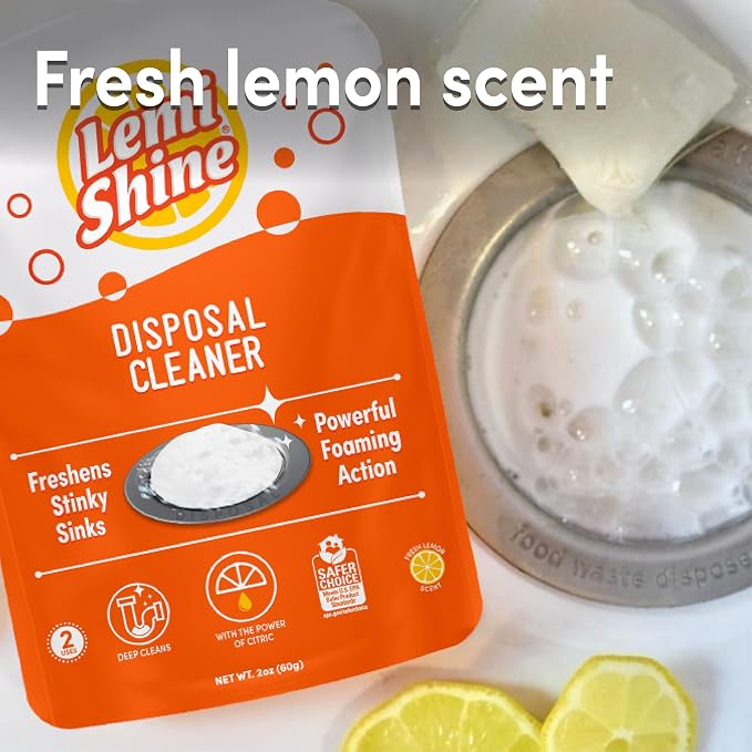 Lemi Shine Garbage Disposal Cleaner and Deodorizer Powered By Citric Acid | - Image 4