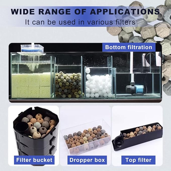 Fish Tank Bio Media - 1000g - Image 4
