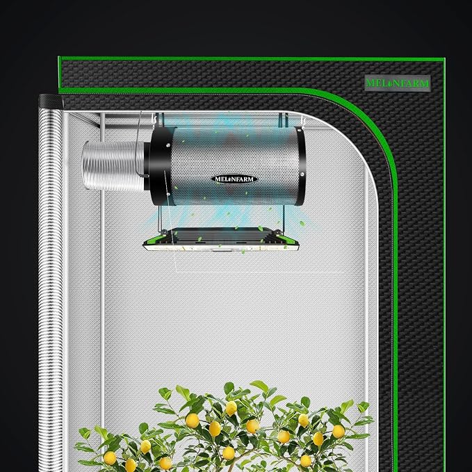 MELONFARM 4 inch Air Carbon Filter Smelliness Control - Image 7