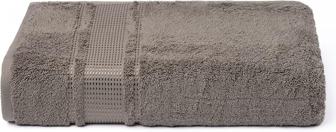 Melissa Linen, 2 Piece Hand Towel Set, 100% Turkish Cotton Face Hand Towels for Bathroom, 20 in x 35 in, Absorbent, Quick Dry, Durable and Soft, Spa and Hotel Quality, Mocha Brown