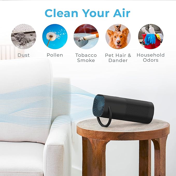 Pure Enrichment PureZone Mini Portable Air Purifier - Image 4