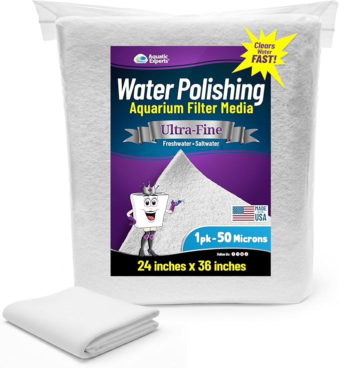 Aquatic Experts Aquarium Polishing Filter Pad, Water Polishing Pad by AquaticExperts