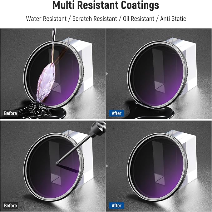 NEEWER 58mm ND2-32 Variable ND Filter - Image 6