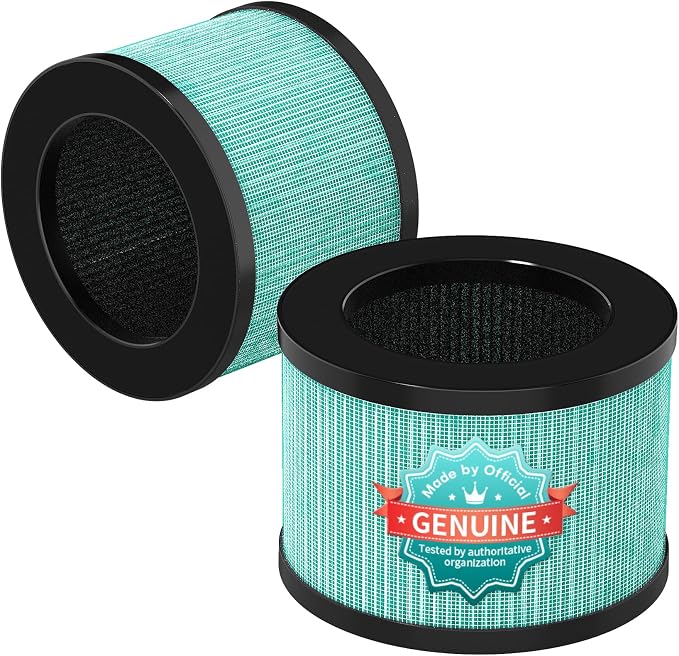 VOOPNU 2 Packs Pet-Care Filter for JH12, 4-in-1 High Efficiency Replacement by VOOPNU