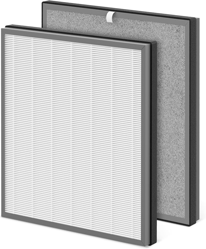 2 Packs Upgraded 3-in-1 HE402 Replacement Filter by FCFMY