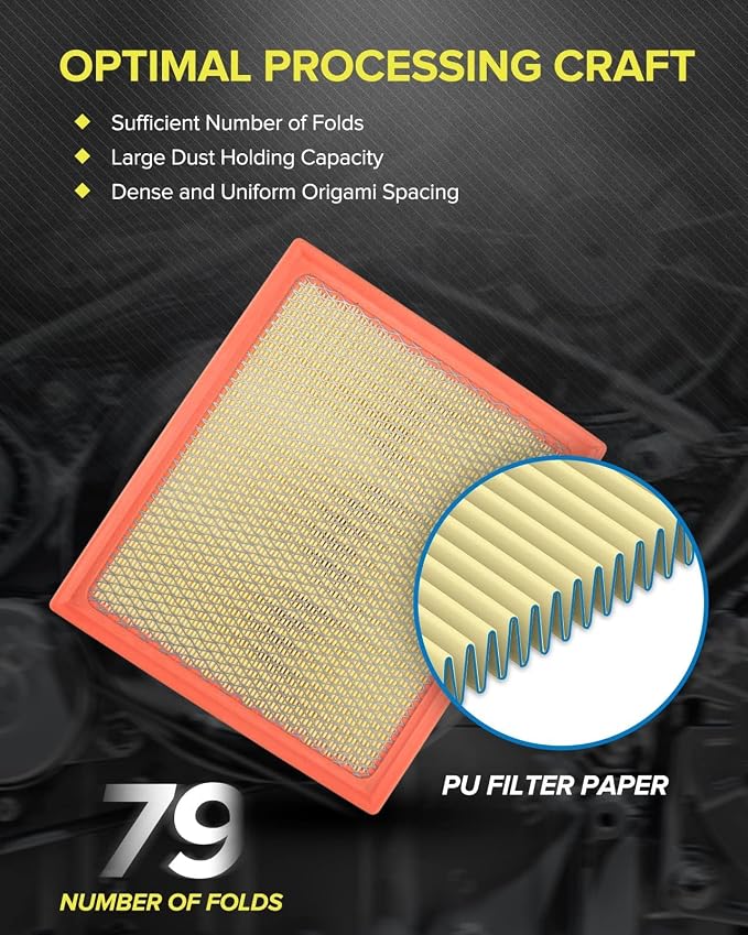 PHILTOP Engine Air Filter CA11895 Replacement - Image 5