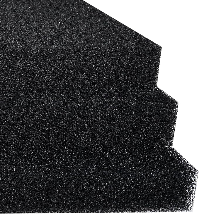 Hipanda 2 Pack Aquarium Bio Filter Sponge Pad 20"x20"x1.5", Bio Filter Media - Image 6