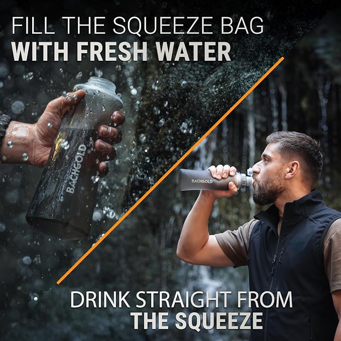 Squeeze Water Filter Camping - Image 2