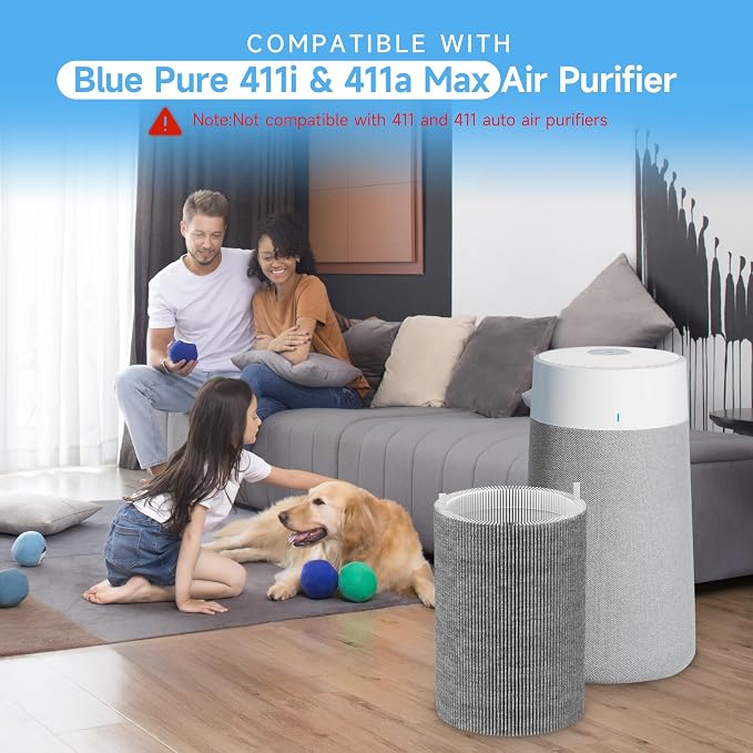 2 Packs Upgraded Mixed Carbon Replacement Filter Compatible - Image 3