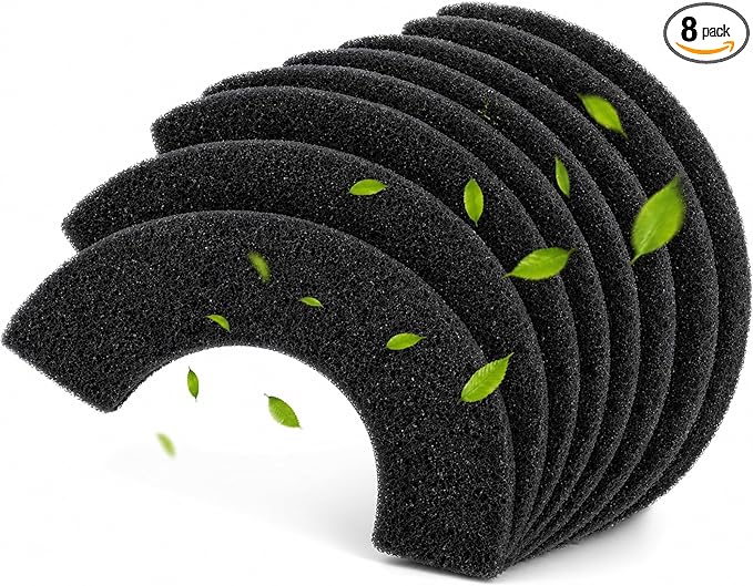 8 Pack Activated Carbon Filters Compatible by FHTONGE