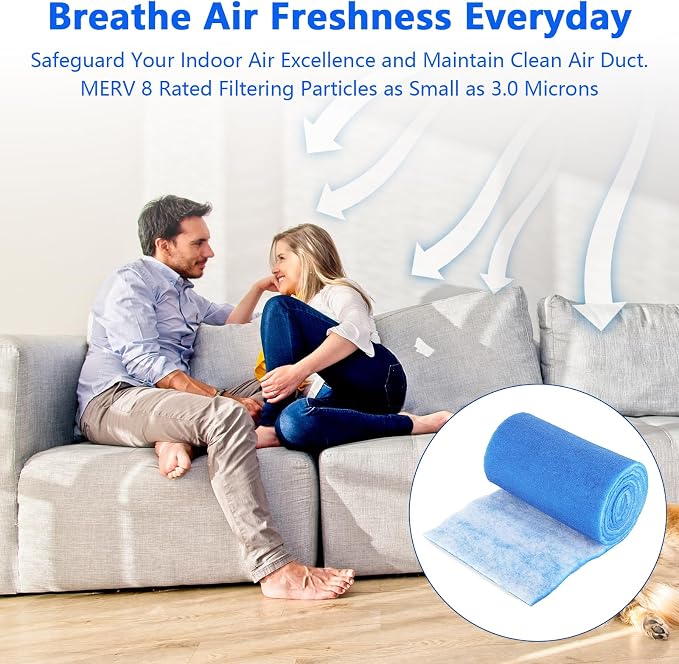 12x90 Inch Cut to Fit Air Filter Roll - Image 2