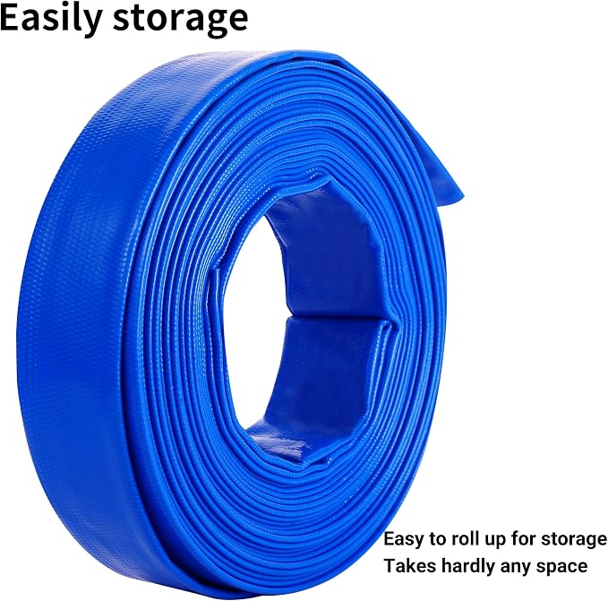1-1/2" x 25 FT Pool Backwash Hose, - Image 6