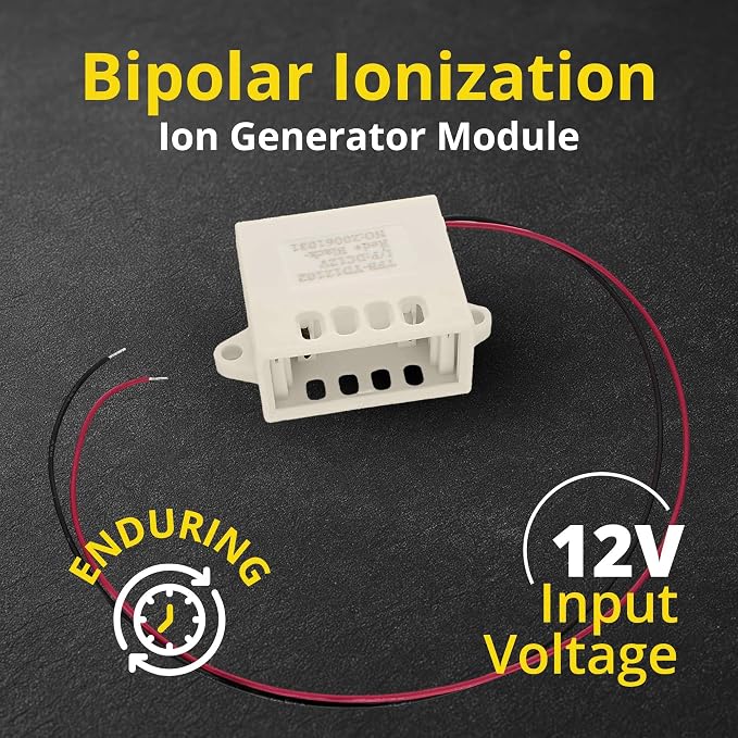 Bipolar Ion Generator Module, DC 12V Positive and Negative Ionization - Image 7