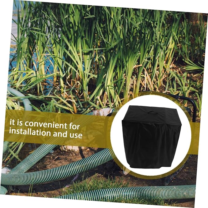 GANAZONO Outdoor Pool Filter Winter Cover Sump Pump Tarp Garden Filter Pump - Image 9