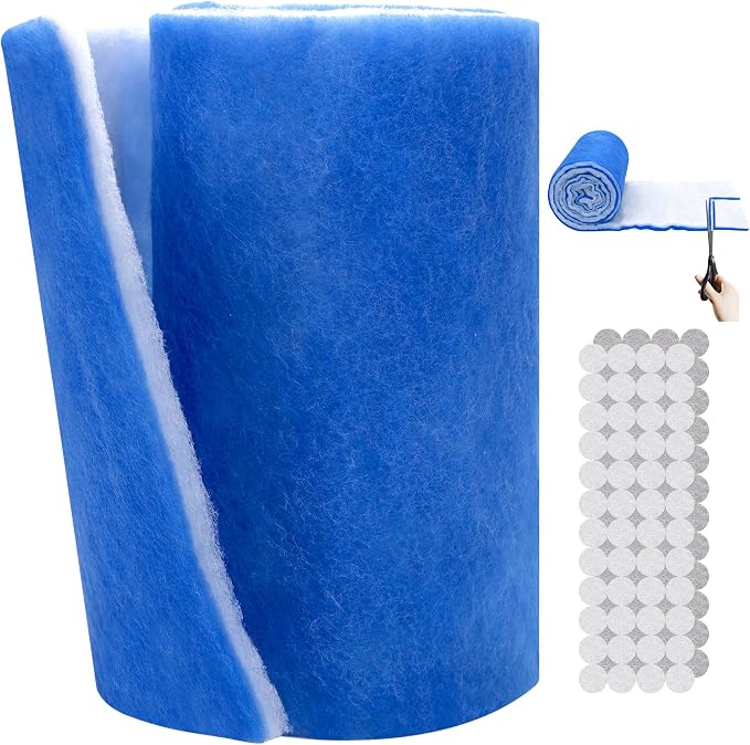 Custom Size Air Vent Filters – 12”x120” Electrostatic Filter Roll by XBWW