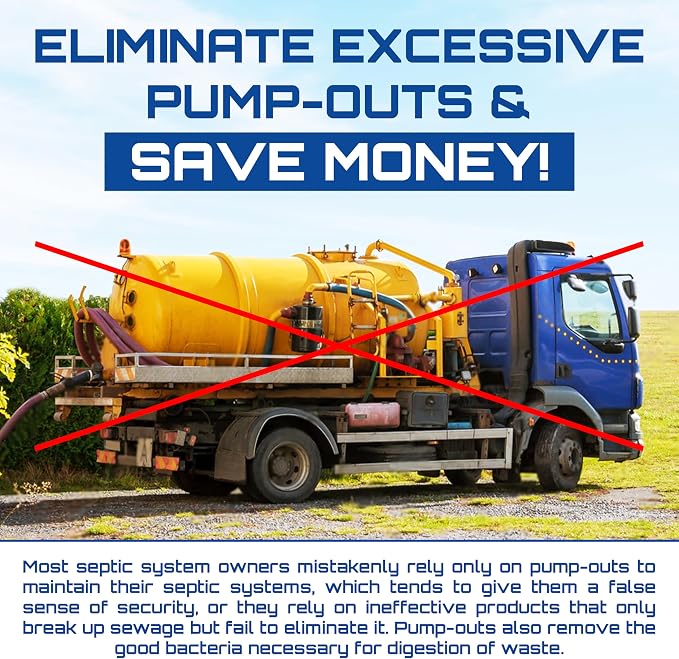 BSA 10003 - Septic Tank Treatment - 42 Monthly Treatments - Septic Cleaner - - Image 4