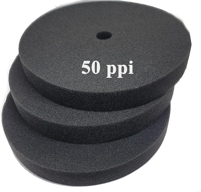Aquarium Pond 5 Gallon Bucket DIY Bio Sponge Filter Media Pad Rounded 11x11 by Aqualexs