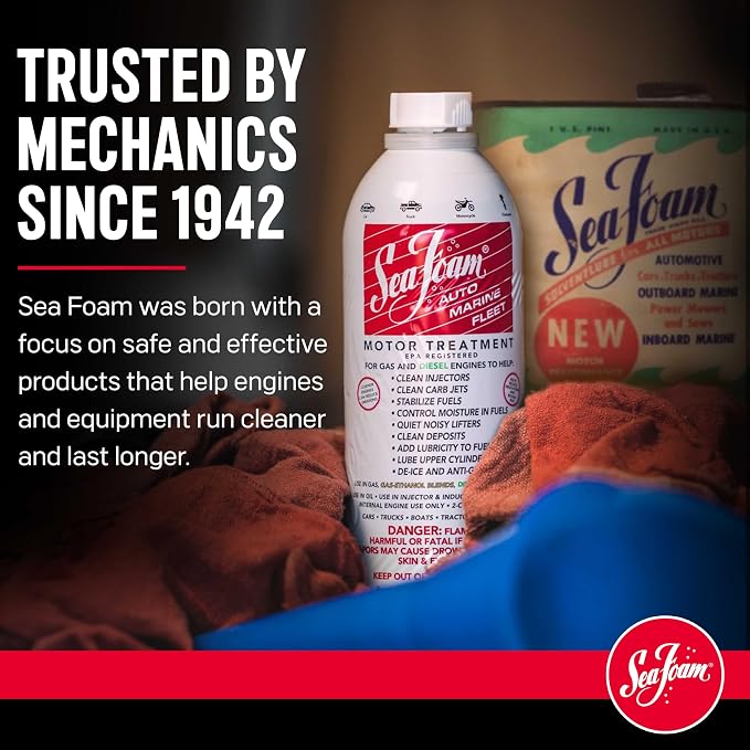 Sea Foam Motor Treatment and Intake Cleaner Combo Pack, 16 oz and 14 oz - Image 6