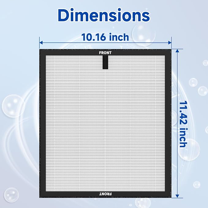 2 Pack HAP-603/HAP-603WF Replacement Filter Fit - Image 6