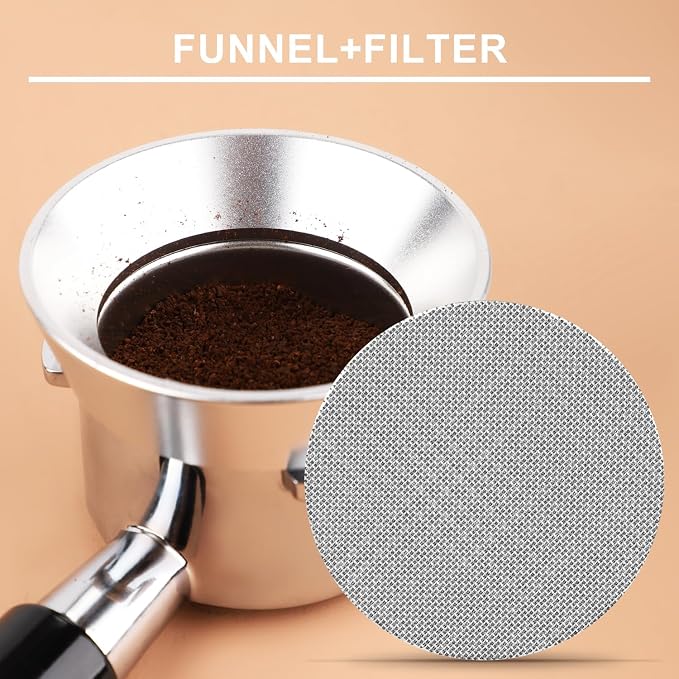 51mm 12 Magnetic Dosing Funnel, Espresso Dosing Funnel Aluminum Magnetic - Image 3