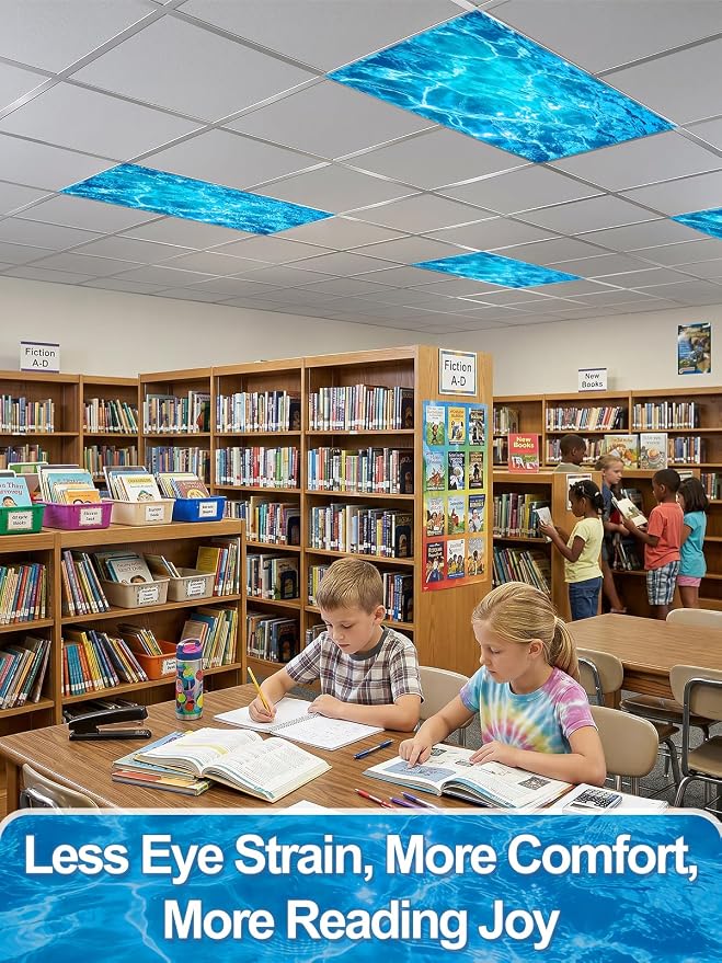 Fluorescent Light Covers with 10 Strong Magnets - Image 7