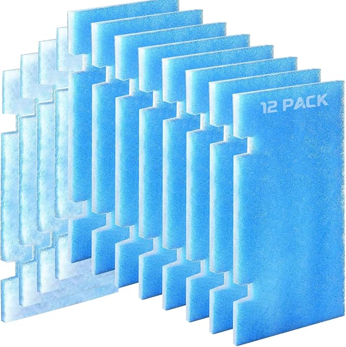 12 Pack RV Air Conditioner Filters 14" X 7.5" MERV 8 Rated RV AC Replacement by AGradify