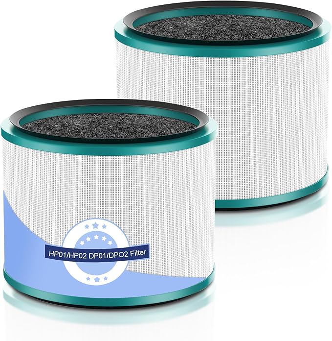 2 Pack HP01 HP02 HEPA Filter Replacement Compatible by HKNECE