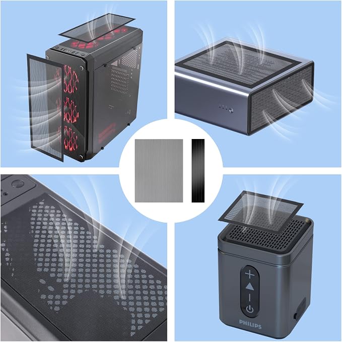 400x300mm DIY PC Case Dust Mesh Filter - Image 7