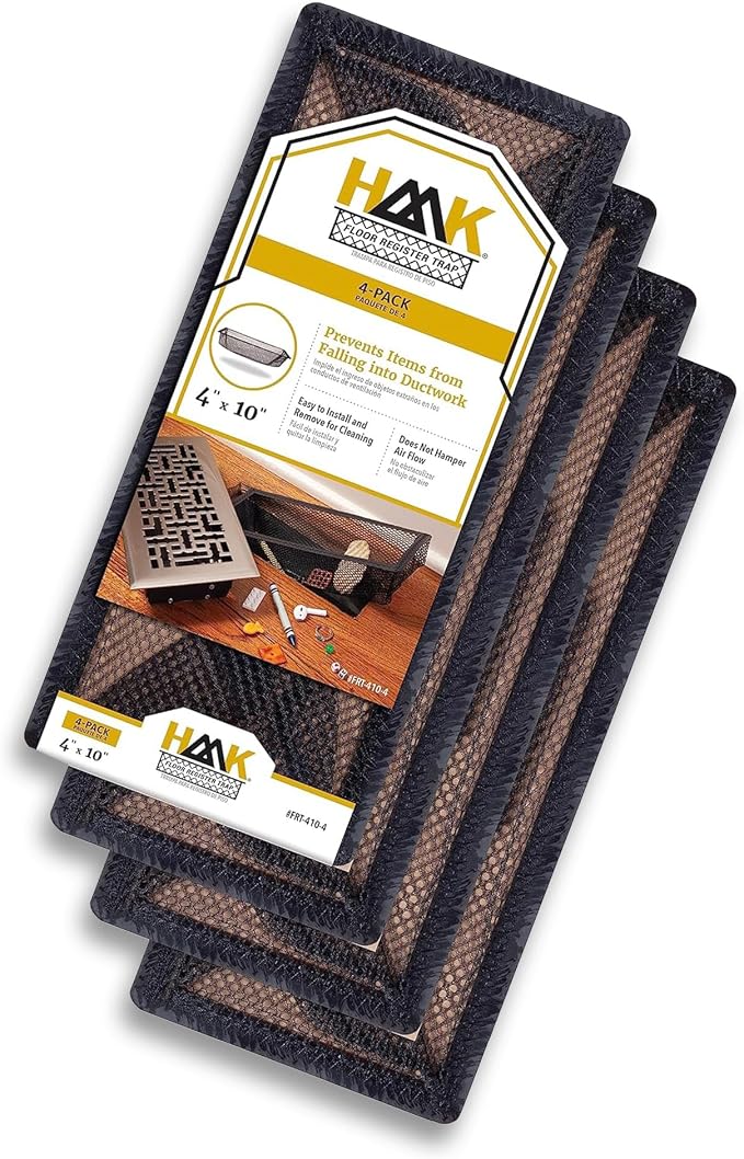 HAAK - Floor Vent Cover Trap, Durable Screen That Attaches Easily to Vent Covers - Image 4