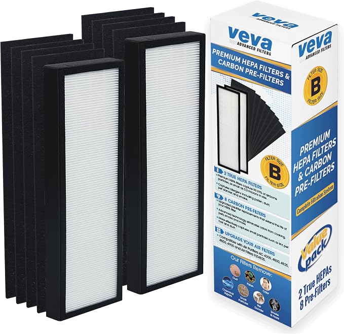 Veva HEPA Filter B Replacement, Compatible by VEVA