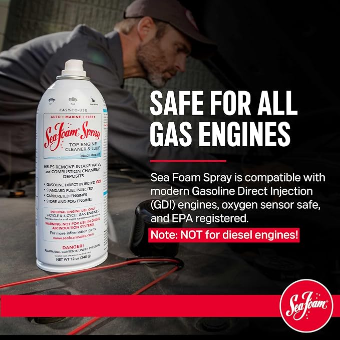 Sea Foam Motor Treatment and Intake Cleaner Combo Pack, 16 oz and 14 oz - Image 5