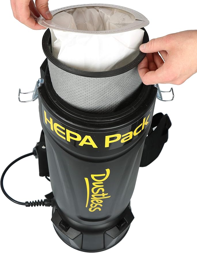 Dustless HEPA Back Pack Vacuum - Image 4