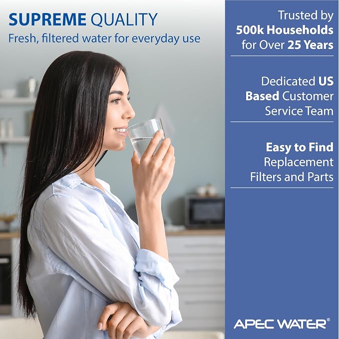 APEC Ultimate Series US Made 10" Inline Carbon Filter - Image 6