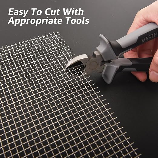 2 Pack 14"x11" Wire Mesh, 5 Mesh Crimped Stainless Steel Mesh, Never Rust - Image 3