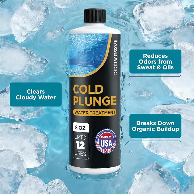 AquaDoc Cold Plunge Water Treatment - 8oz - Ice Bath Cleaner and Water - Image 3