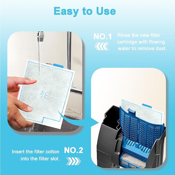 8 Pack Large Filter Cartridges Replacement Compatible - Image 6
