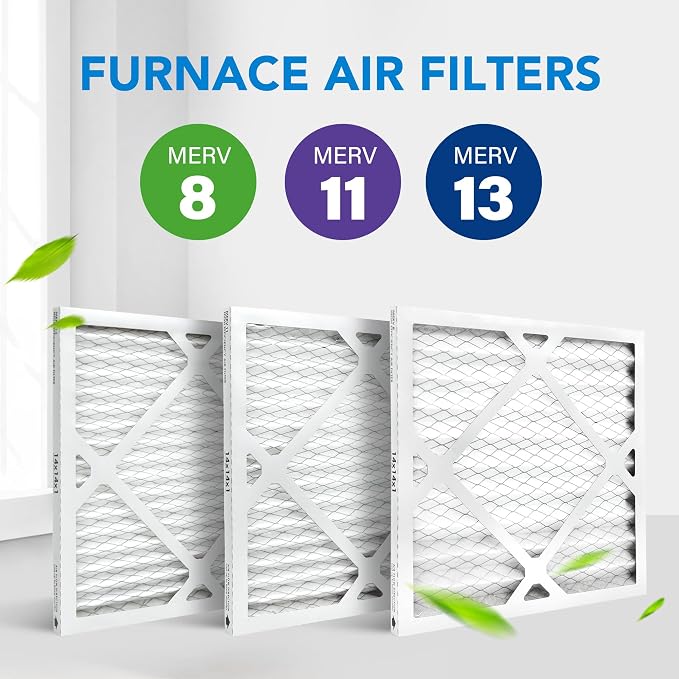 LotFancy 14x14x1 Air Filter MERV 8 4-Pack, Electrostatic Pleated Furnace & AC - Image 8