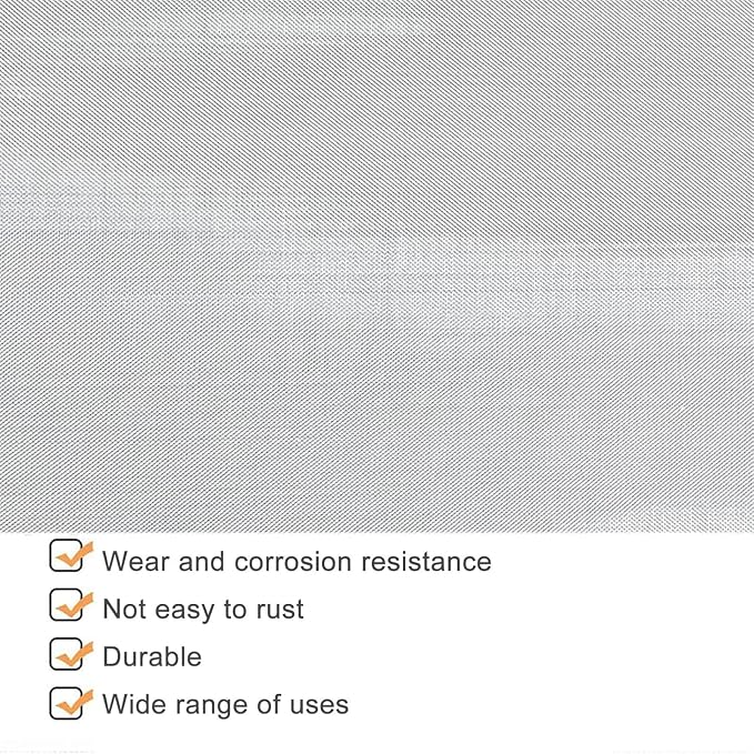 Stainless Steel Woven Wire Mesh Roll 60/120 Mesh, 304 Fine Filter Screen Cloth - Image 3