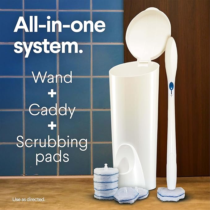 Clorox ToiletWand Toilet Bowl Cleaner- Toilet Brush, Storage Caddy and 6 - Image 4