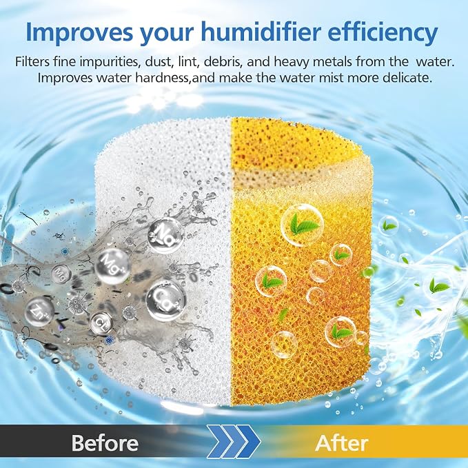 ShufudeJa 30-Pack Top Fill Humidifier Replacement Filter Compatible - Image 3