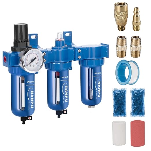 NANPU Zinc Alloy 3 Stage Air System by NANPU