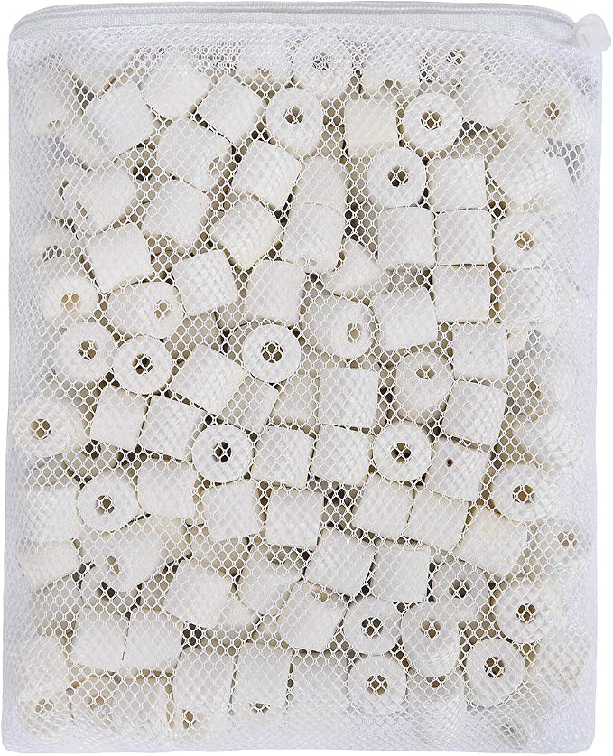 JIHAQUA Aquarium Bio Ceramic Rings 18 lbs Filter Media - Image 4