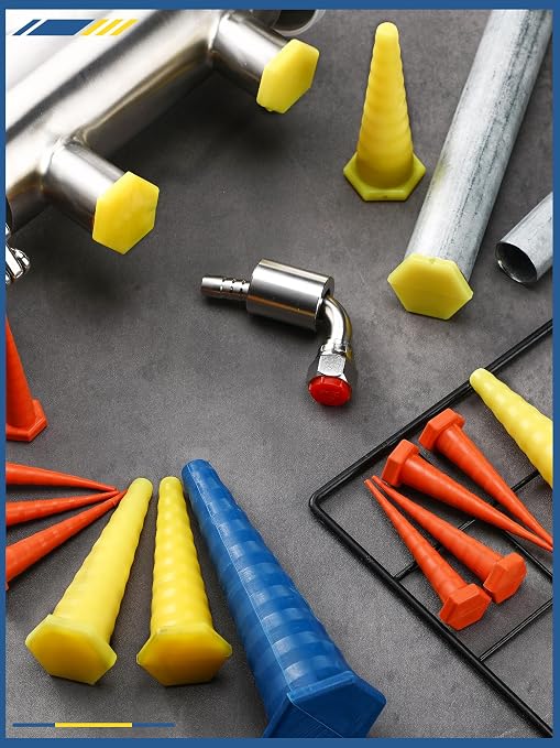 Hydraulic Oil Service Plugs Large Medium Small Sizes Multi Pack Rubber Drip - Image 6